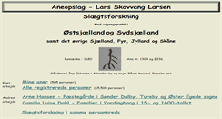 Desktop Screenshot of aneopslag.dk